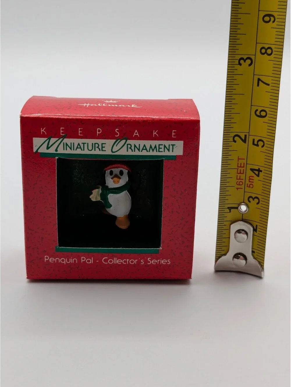 Hallmark Keepsake Penguin Pal Miniature Ornament 1988, 1st in Series, New